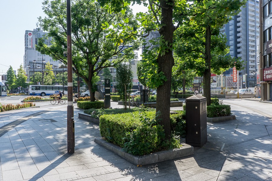 Okayama intersection plaza