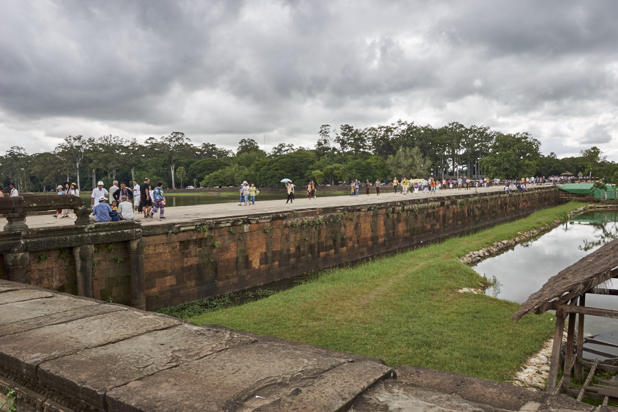 Angkor Wat Western Approach